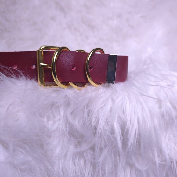 Custom Bold Gold “EXOTIC” Statement Collar Choker - Picture 2 of 2